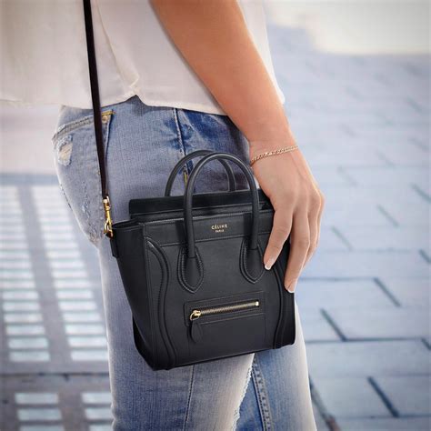 celine big bag nano|celine nano luggage shoulder bag.